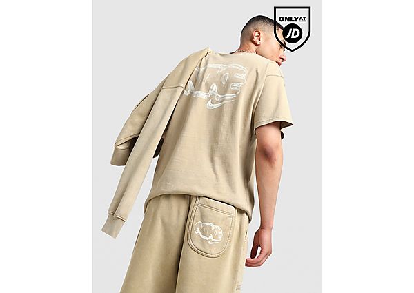 Nike Street Graphic T-Shirt Beige
