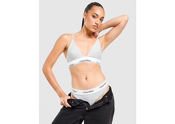 Calvin Klein Underwear Icon Cotton Thong grey