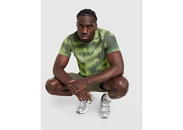 MONTIREX Haze All Over Print T-Shirt green