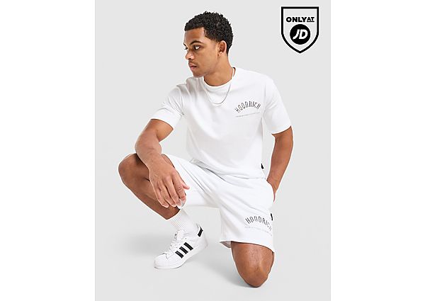 Hoodrich Chromatic T-Shirt/Shorts Set white