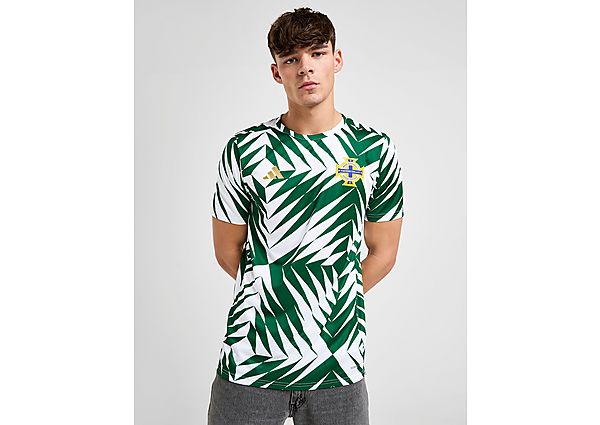 adidas Northern Ireland Pre Match Shirt white