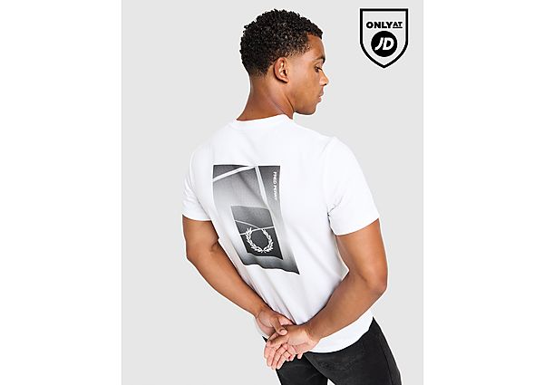 Fred Perry Back Graphic T-Shirt white
