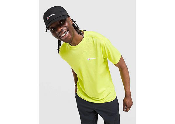 Berghaus Jacquard Tech T-Shirt yellow