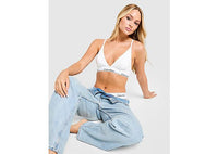 Calvin Klein Underwear Icon Cotton Triangle Bralette white