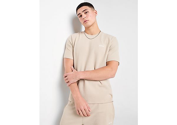 BOSS Waffle T-Shirt brown