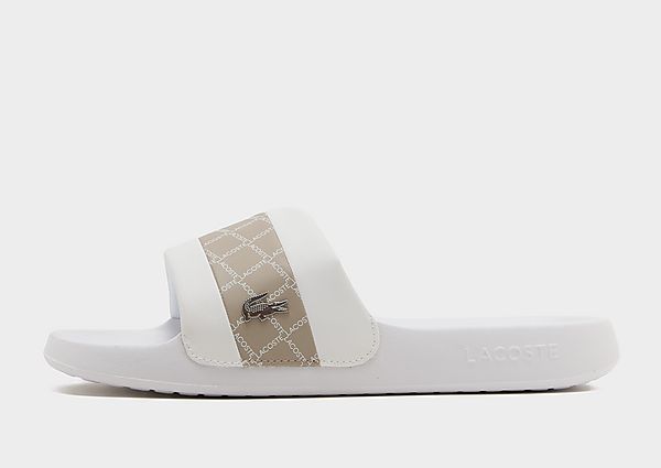 Lacoste Hyrbid Serve Slides white