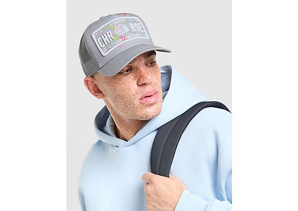 Christian Rose Iconic Trucker Cap grey