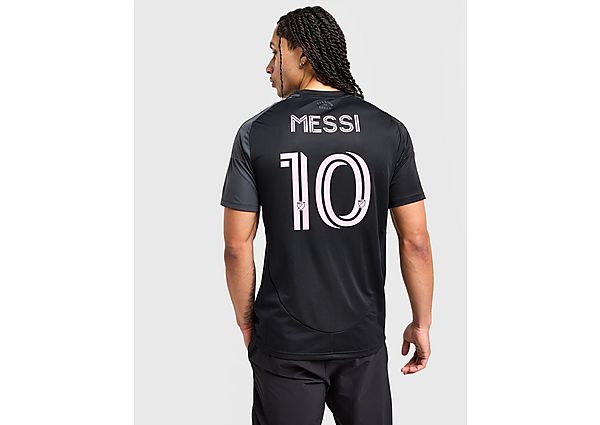 adidas Inter Miami CF 2025/26 Messi #10 Away Shirt black