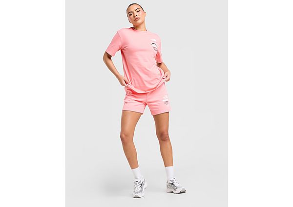 The North Face Multi Graphic Shorts pink