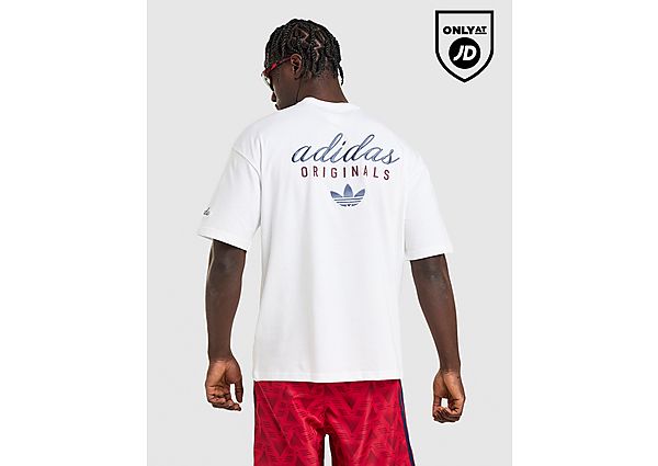 adidas Originals Stack Logo T-Shirt white