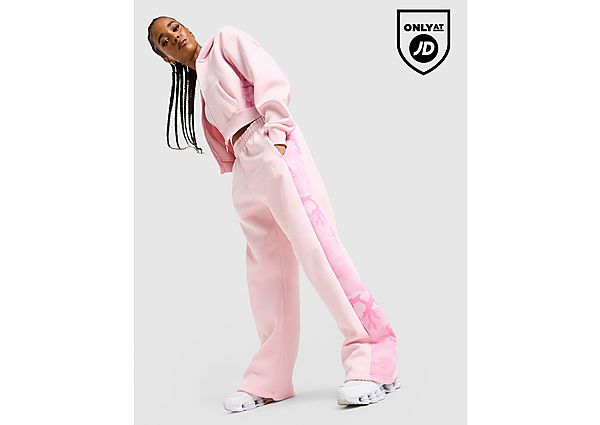 Hoodrich Field Camo Wide Leg Joggers pink