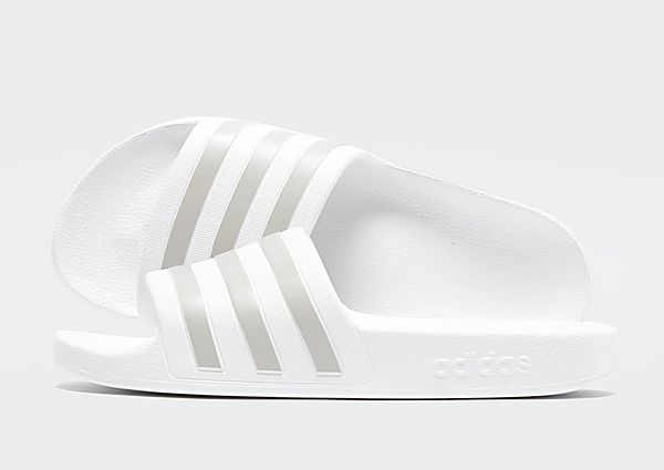 adidas Originals Adilette Aqua Slides white