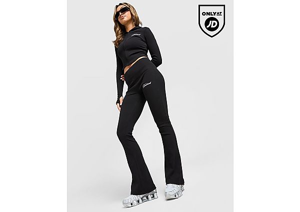 Hoodrich Selene Rib Flare Leggings black