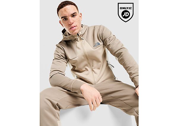The North Face Tek Full Zip Hoodie brown