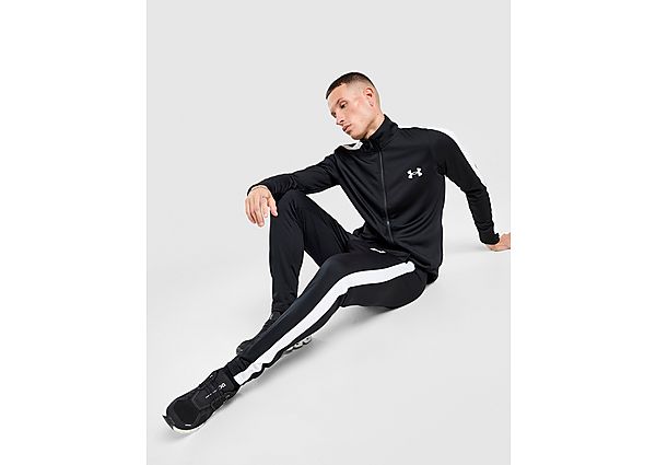 Under Armour Poly Tracksuit black