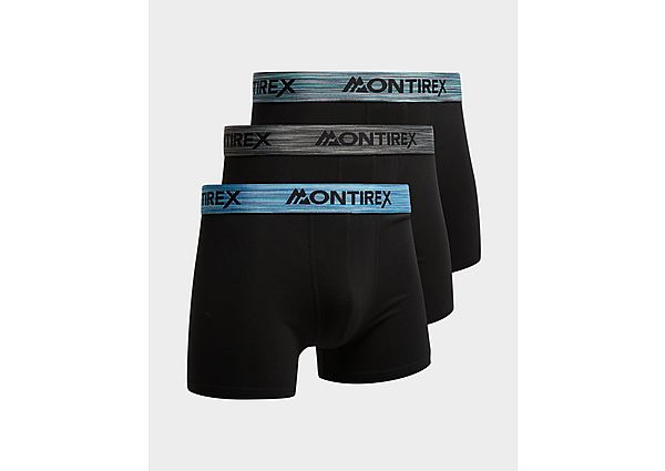 MONTIREX 3-Pack Trail Boxers black