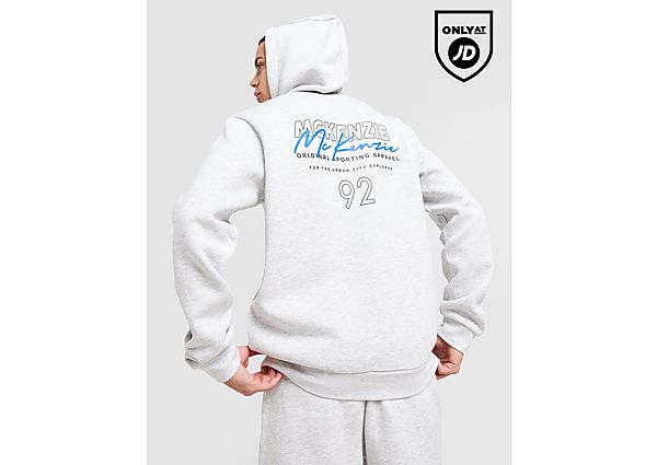 McKenzie Decimus Full Zip Hoodie grey