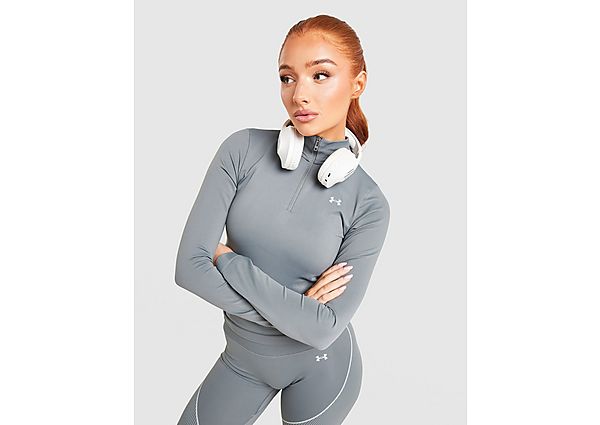 Under Armour Vanish Seamless 1/4 Zip Top grey