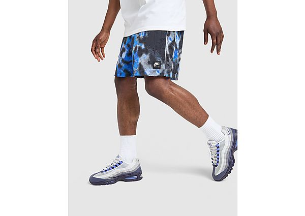 Nike All Over Print Shorts blue