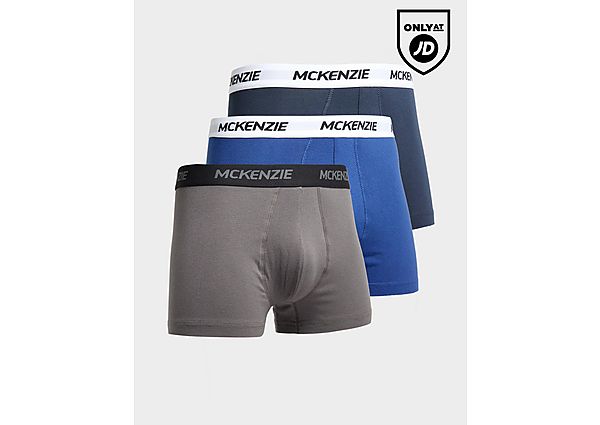 McKenzie 3-Pack Wyatt Boxers blue