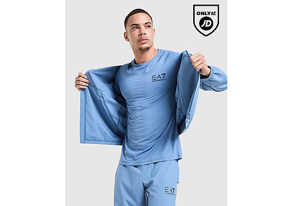 EA7 Emporio Armani Tech Sleeve T-Shirt blue