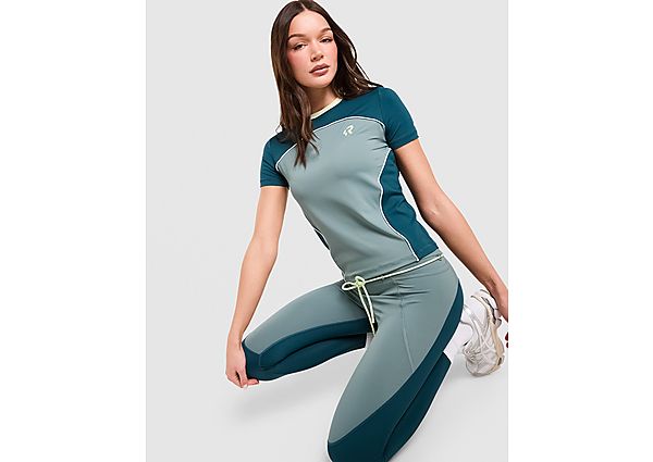 Red Run Activewear Skyline Technical Sports Top green