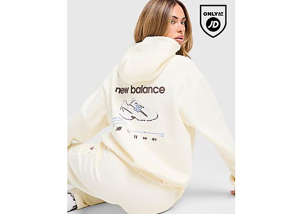 New Balance 740 Overhead Hoodie yellow