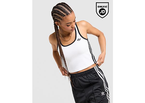 adidas Originals Classic Slim Tank Top white
