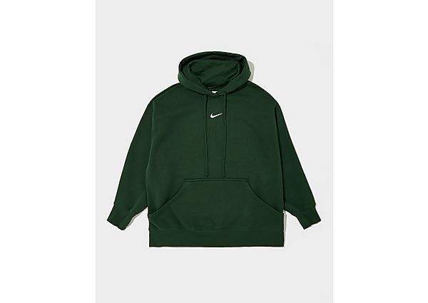 Nike Plus Size Phoenix Oversized Overhead Hoodie green