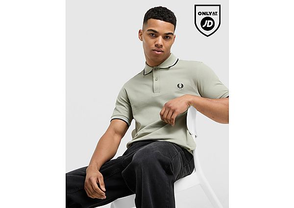 Fred Perry Twin Tipped Polo Shirt green