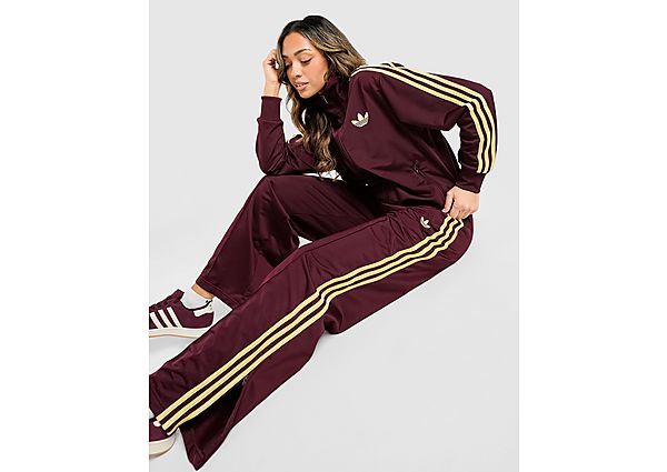 adidas Originals Oversized Firebird Track Pants red