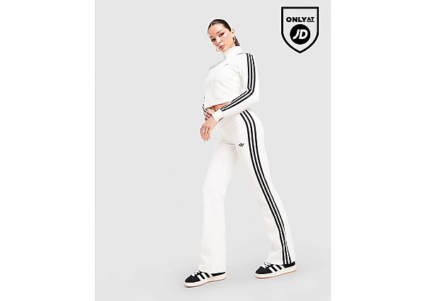 adidas Originals Low Rise 3-Stripes Track Pants white
