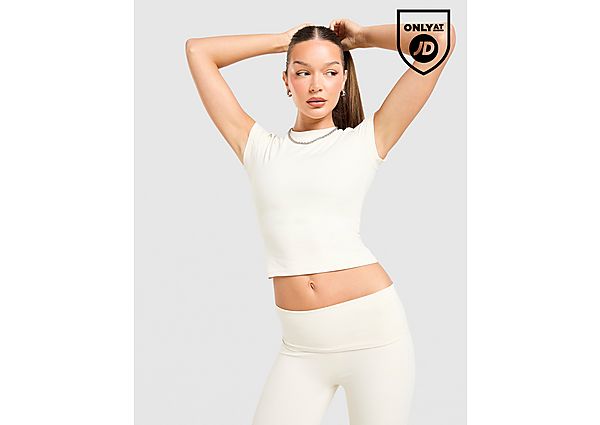 DAILYSZN Slim T-Shirt cream
