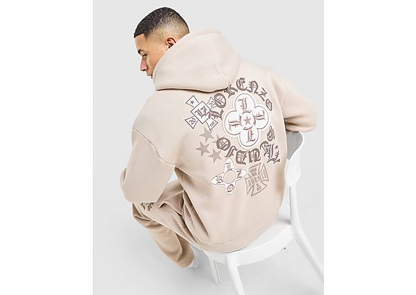 Lorenzo Insignia Hoodie Beige