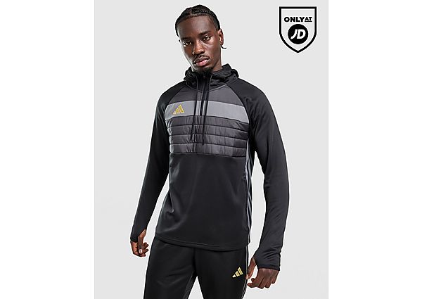adidas Tiro 1/4 Zip Winterized Hoodie black