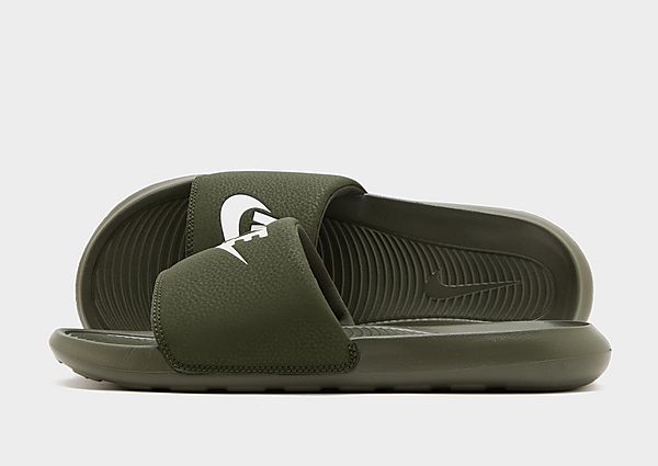 Nike Victori One Slides green