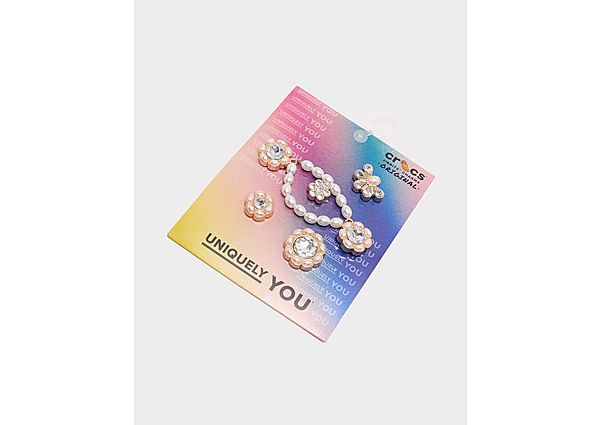 Crocs 5-Pack Elegance Jibbitz Charms Gold
