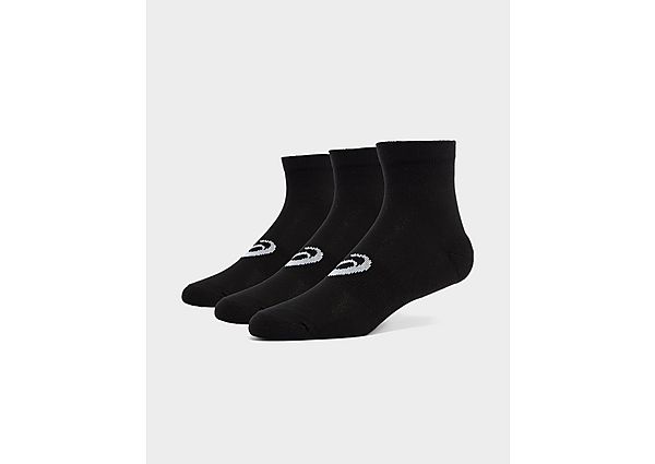 ASICS 3-Pack Quarter Socks black