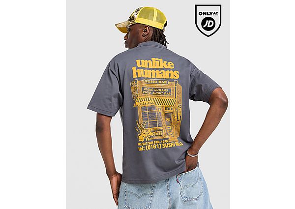 Unlike Humans Shop T-Shirt grey