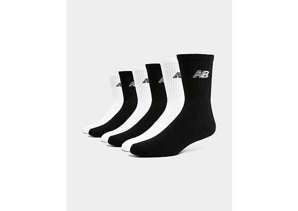 New Balance 6-Pack Everyday Crew Socks Multi Coloured