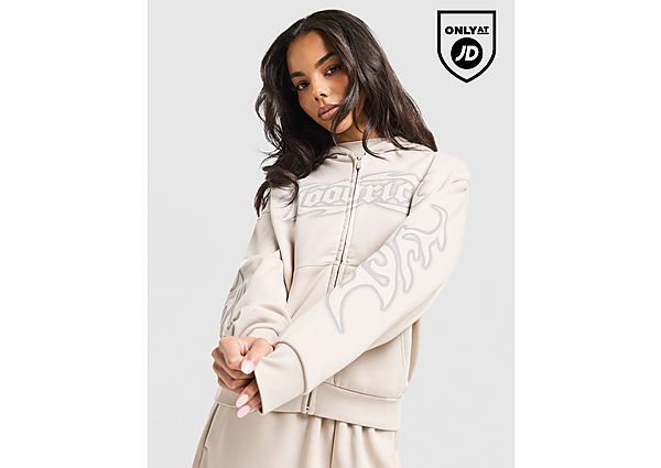 Hoodrich Asha Full Zip Hoodie grey