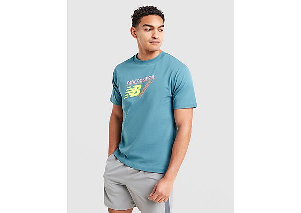 New Balance Neon Large Logo T-Shirt black