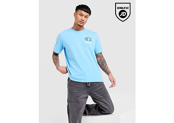 Champion Small Logo T-Shirt blue