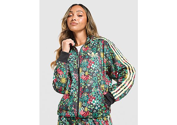 adidas Originals Liberty All Over Print Track Top black