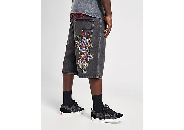 Ed Hardy Battle Dragon Shorts black