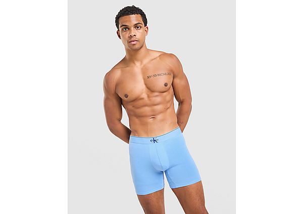 Calvin Klein Underwear 3-Pack CK Monogram Boxers blue