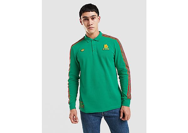 adidas Originals AS Roma Icons Polo Shirt green