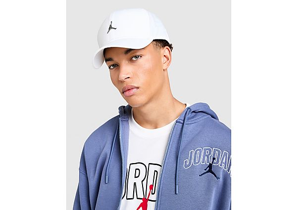 Jordan Rise Metal Logo Cap white