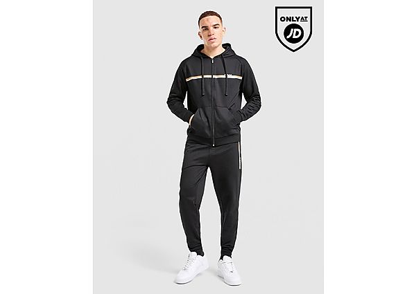 BOSS Authentic Full Zip Hooded Tracksuit black