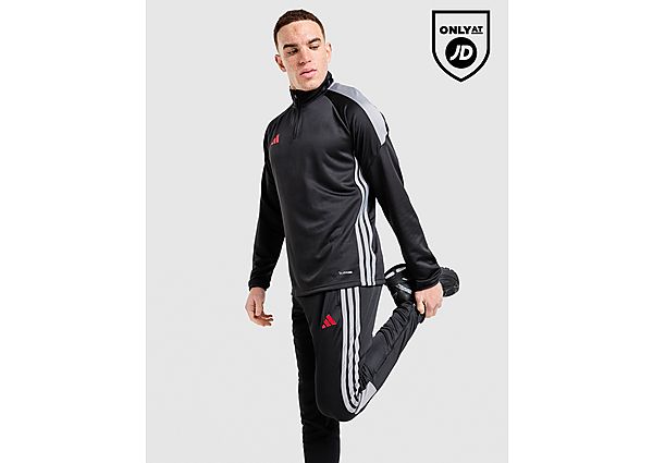 adidas Tiro 1/4 Zip Top black